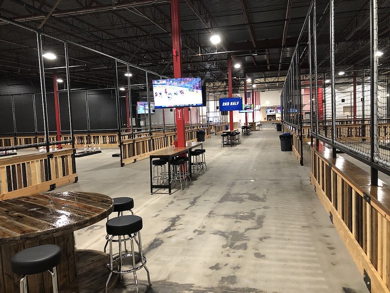 The Fowling Warehouse Ypsi-Ann Arbor is almost ready to open. - Courtesy photo
