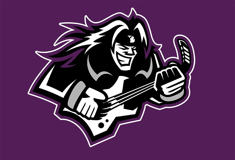 The logo of Motor City Rockers, a new professional hockey team in metro Detroit. - Courtesy of Motor City Rockers