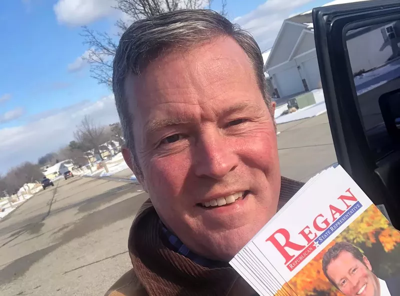 State House candidate Robert Regan. - Via Robert Regan's Facebook