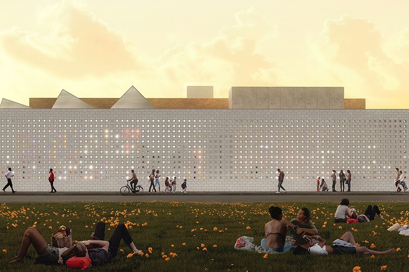 A rendering of Library Street Collective's latest project, LANTERN. - Courtesy photo