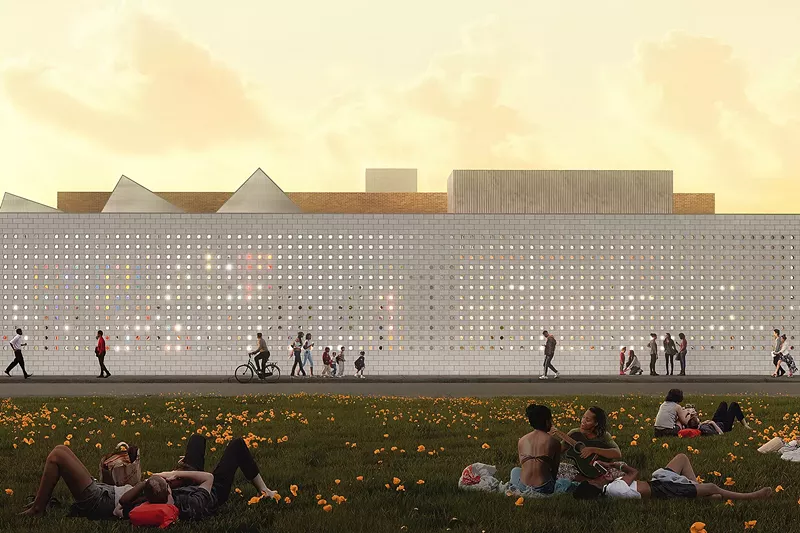 A rendering of Library Street Collective's latest project, LANTERN. - Courtesy photo