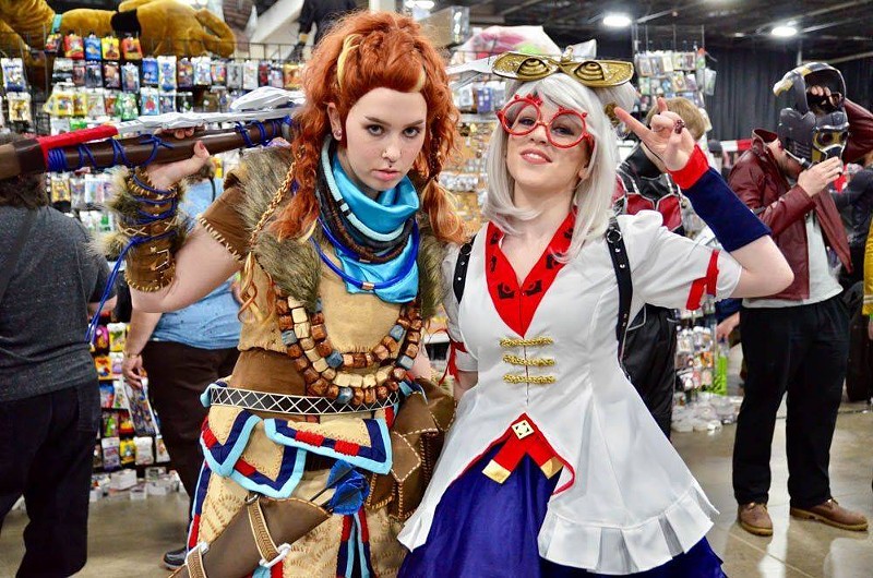 Cosplayers at Motor City Comic Con. - COURTESY PHOTO