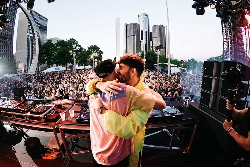 A scene from 2019, the last time Detroit’s long-running techno festival was held in Hart Plaza due to the pandemic. - Steven Pham/Movement Festival