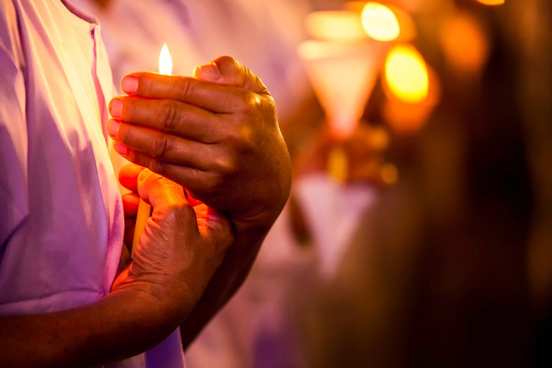 Candlelight vigil planned for Friday in Detroit to honor victims of the elementary school shooting in Texas. - Shutterstock