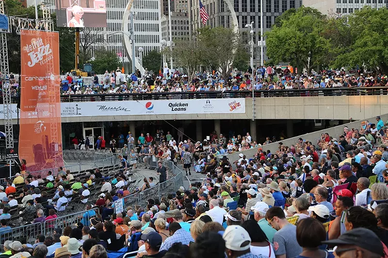 Detroit Jazz Fest will be held with a live audience in Hart Plaza for the first time since 2019. - Stevie Ansara, Detroit Stock City