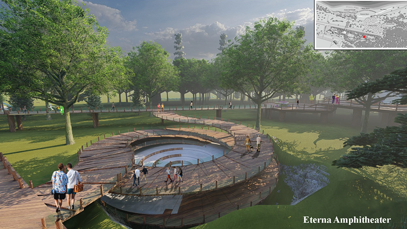 A rendering of potential redevelopment at the Belle Isle Zoo. - Courtesy photo