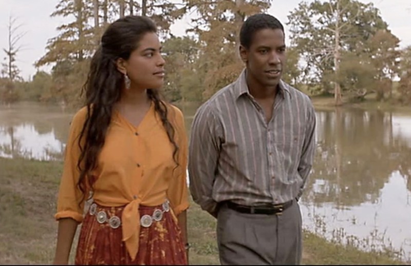 Sarita Chouhury and Denzel Washington star in Mississippi Masala. - COURTESY PHOTO