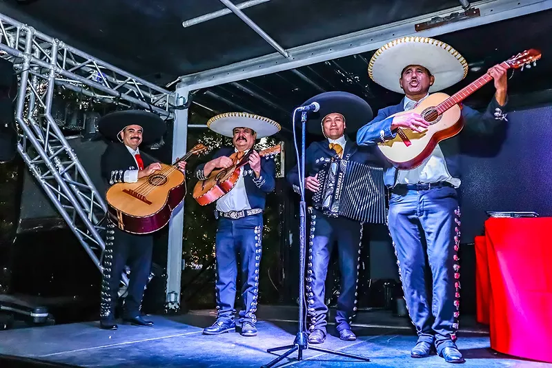 A mariachi band at Michigan Taco Fest. - Courtesy photo