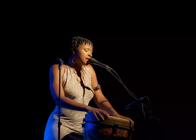 Lizz Wright, at the XXV Jazz Festival of Almunecar in Granada, Spain in 2012. - Alfaguarilla/ Shutterstock