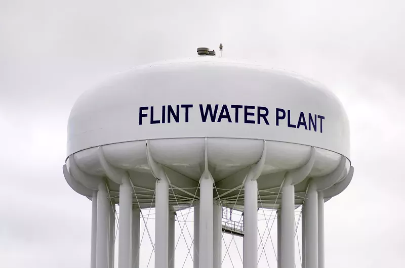 Flint Water Plant in Flint. - Shutterstock.com