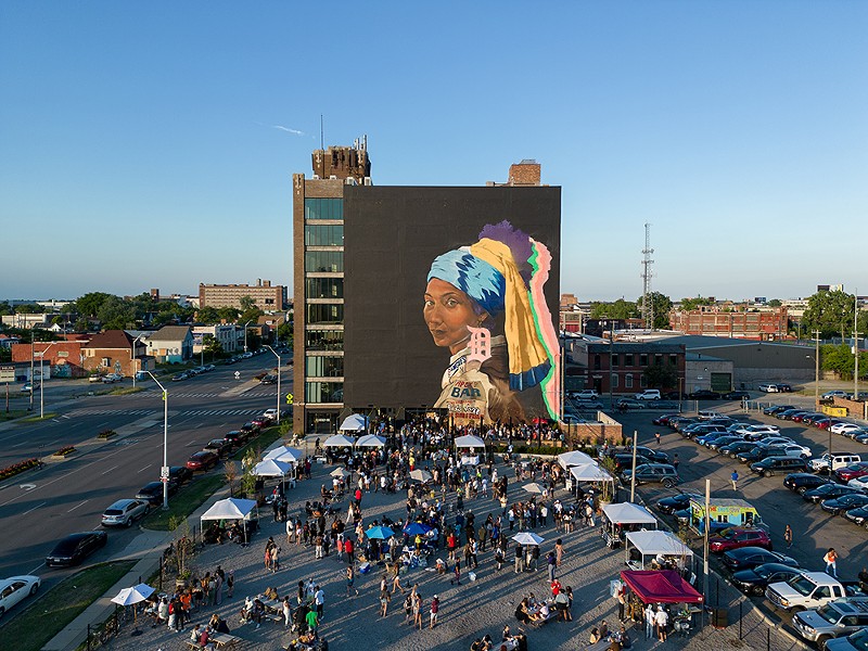 If you’re unsure where Chroma is, just look for the building with Sydney James’s “The Girl With the D Earring” mural outside. - Nadir Ali, 3andathird