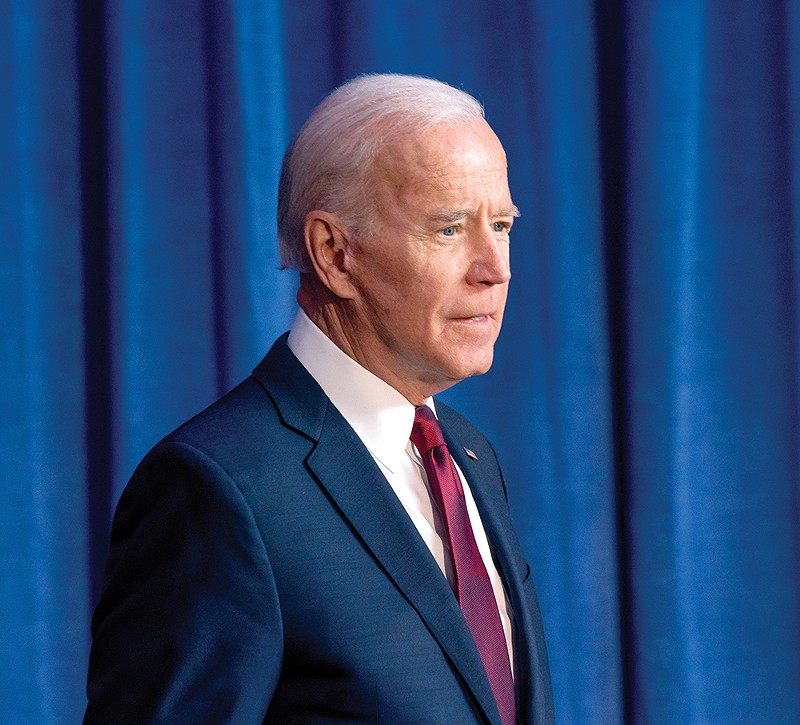 A New York Times poll earlier this month found that Biden has the support of just 70% of Democrats. - Shutterstock
