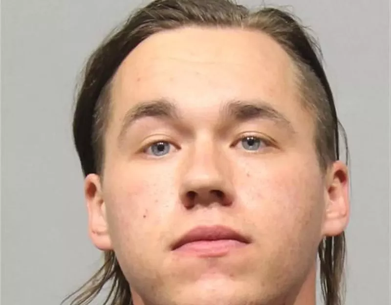 Justen Watkins is the self-proclaimed leader of the white supremacist group The Base. - Washtenaw County Sheriff's Office