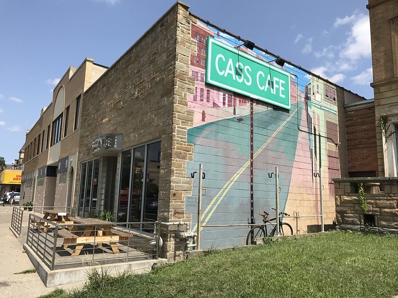 Cass Cafe is a vegan-friendly spot and Detroit artist hangout. - Liza Lagman Sperl/ Flickr Creative Commons