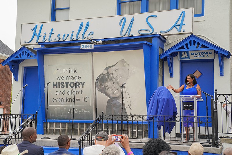 Motown Museum chairwoman and CEO Robin Terry unveiled the latest expansions in August. - Courtesy of the Motown Museum