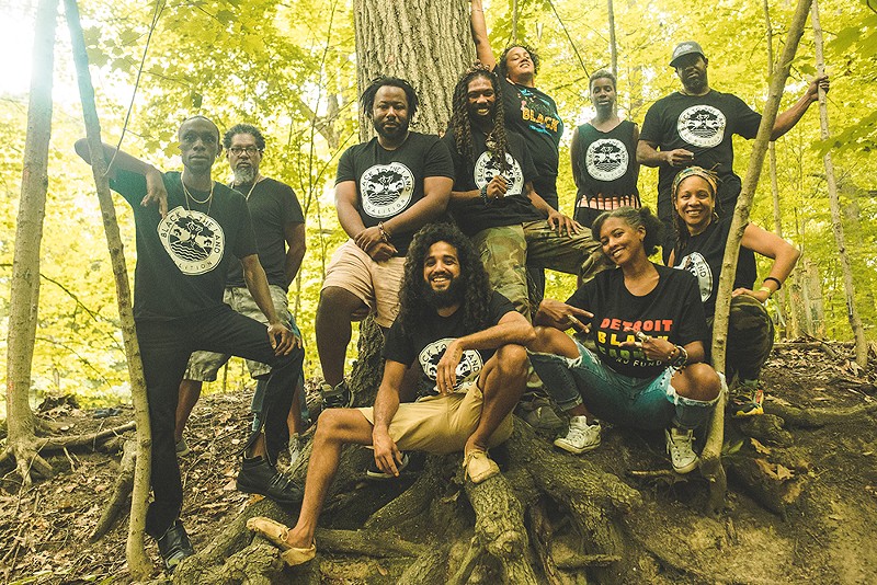 Black to the Land Coalition is a group of Detroiters who organize outdoor events like kayaking, hiking, camping, and fishing, for people of color. - Viola Klocko