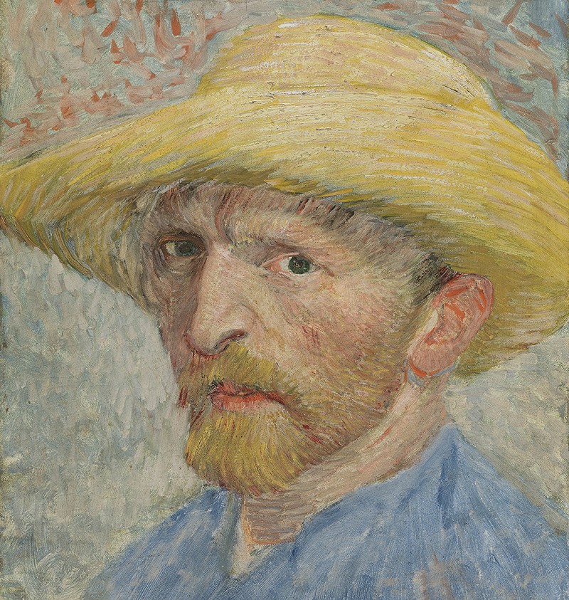 This year marks the 100th anniversary since the DIA became the first U.S. museum to acquire a Vincent Van Gogh painting, “Self Portrait” (1887). - Courtesy of the DIA