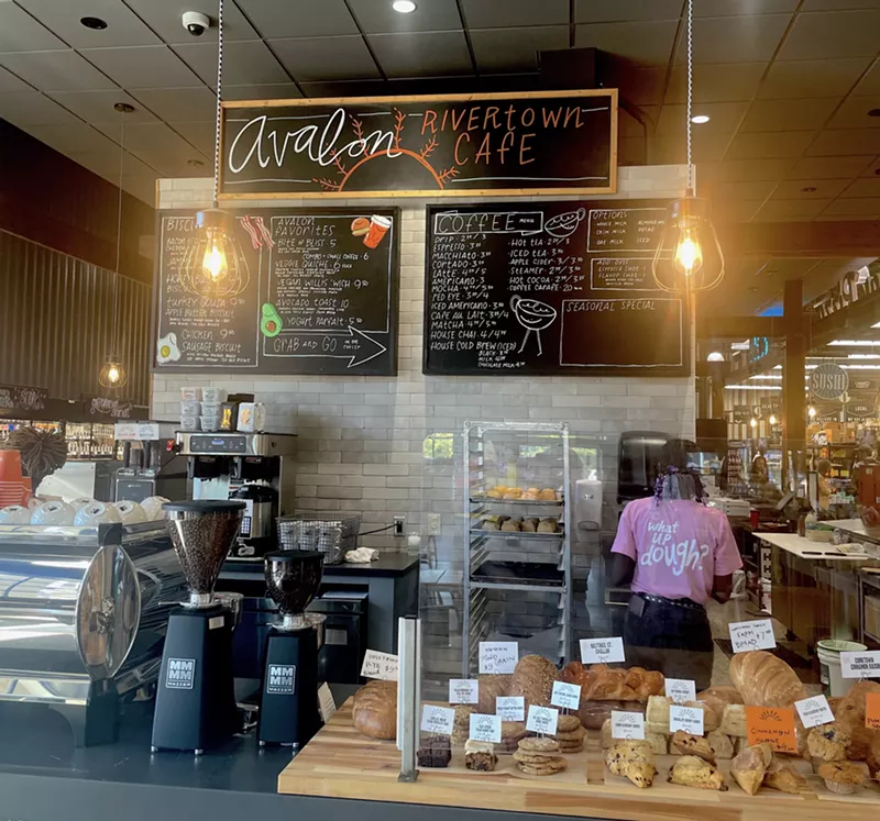 Avalon Cafe inside Rivertown Market. - Randiah Camille Green