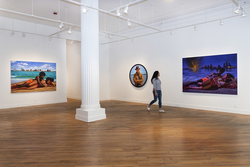 "Midnight and Canaan" is on view at David Klein Gallery until Nov. 5. - Courtesy photo