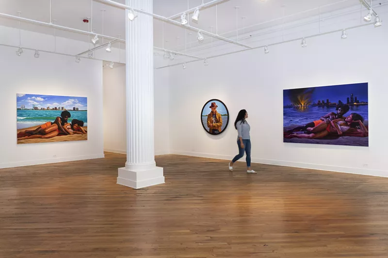 "Midnight and Canaan" is on view at David Klein Gallery until Nov. 5. - Courtesy photo
