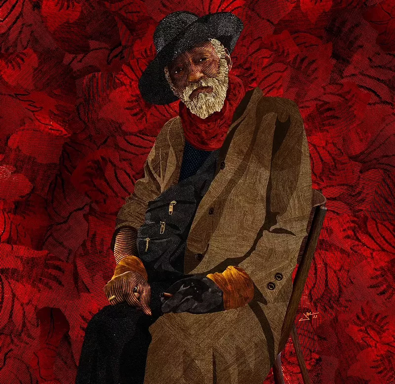 James Charles Morris is a self-taught multidisciplinary artist who works in painting, printmaking, illustration, collage, and photography. - Courtesy photo
