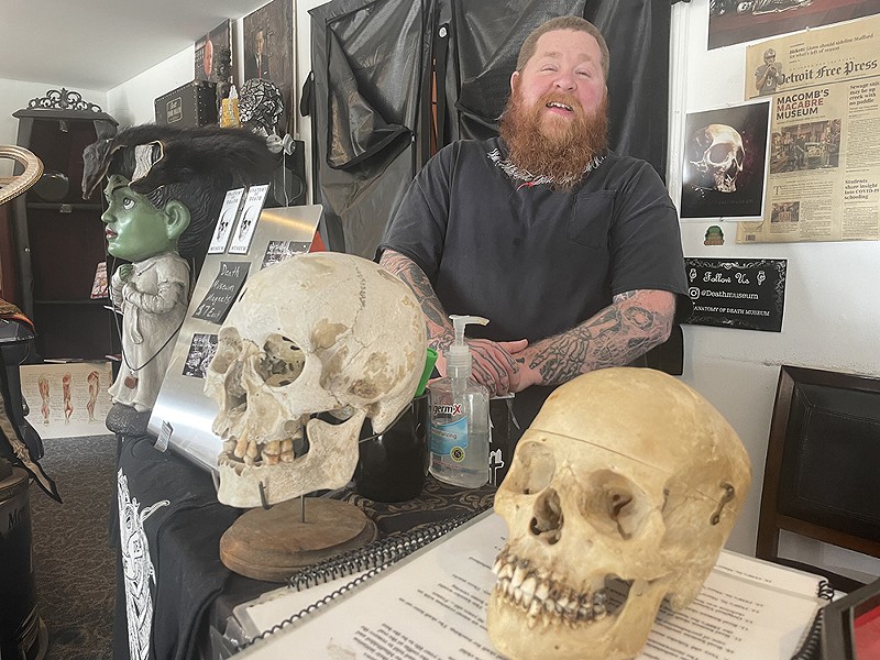 How to get a head in business: Todd LaRosa opened his Anatomy of Death Museum in 2019. - Randiah Camille Green