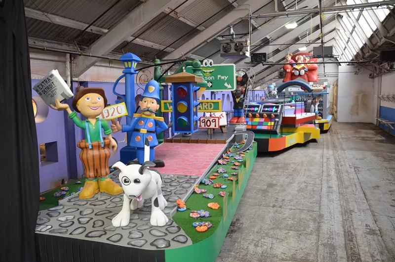 Gardner White will debut a new float at this year's parade celebrating Detroit's "firsts." - Courtesy of The Parade Company