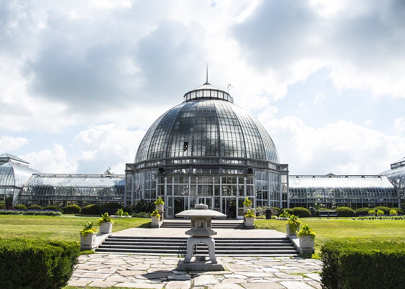 The Anna Scripps Whitcomb Conservatory at Detroit's Belle Isle Park is in need of upgrades. - Shutterstock