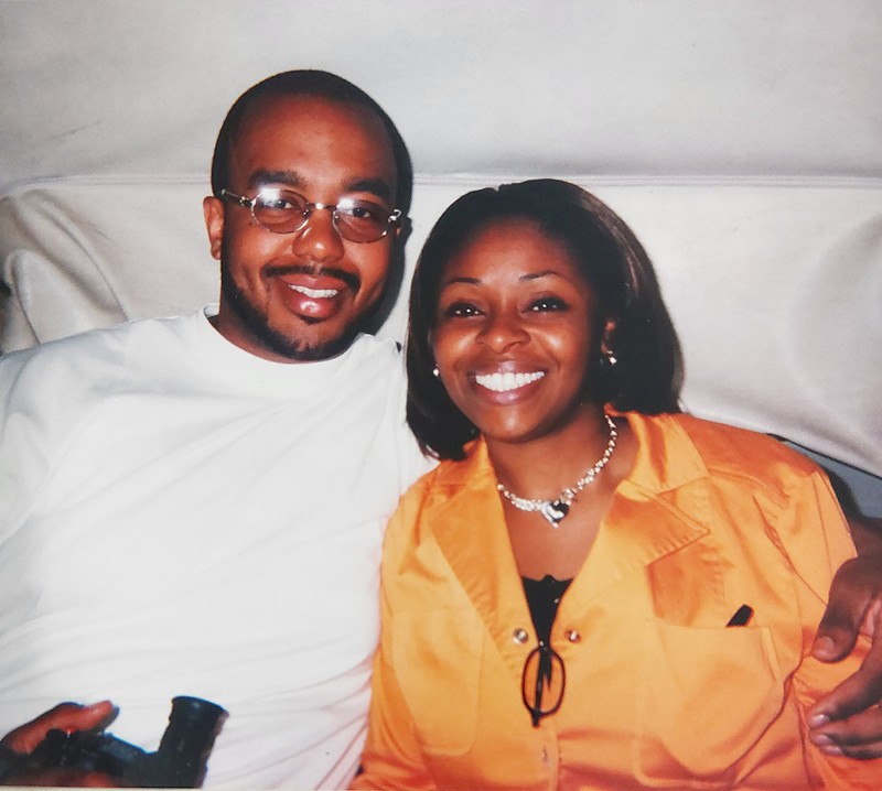 Mario Willis and Megan, who married in 2009, say they were together on the night of the Nov. 15, 2008 fire. - Courtesy of Maxine Willis