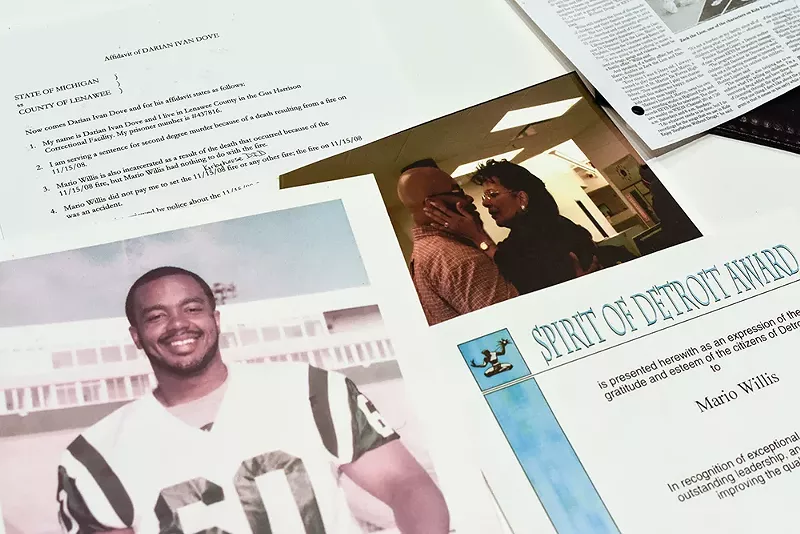 Maxine Willis keeps documents and other ephemera pertaining to her son's case. - Kelley O’Neill