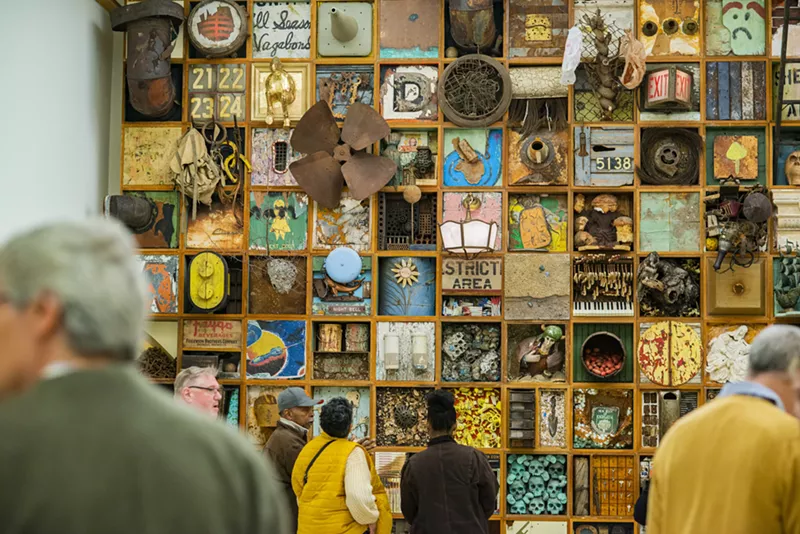 Scott Hocking's "Relics" is like an advent calendar of trash. - Sarah Blanchette