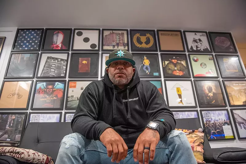 “For me there’s not a single Detroit sound,” Brown says. - Kahn Santori Davison