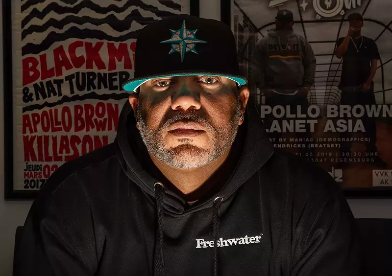 “People were coming up to me left and right telling me how my beats were fire,” Brown says. - Kahn Santori Davison