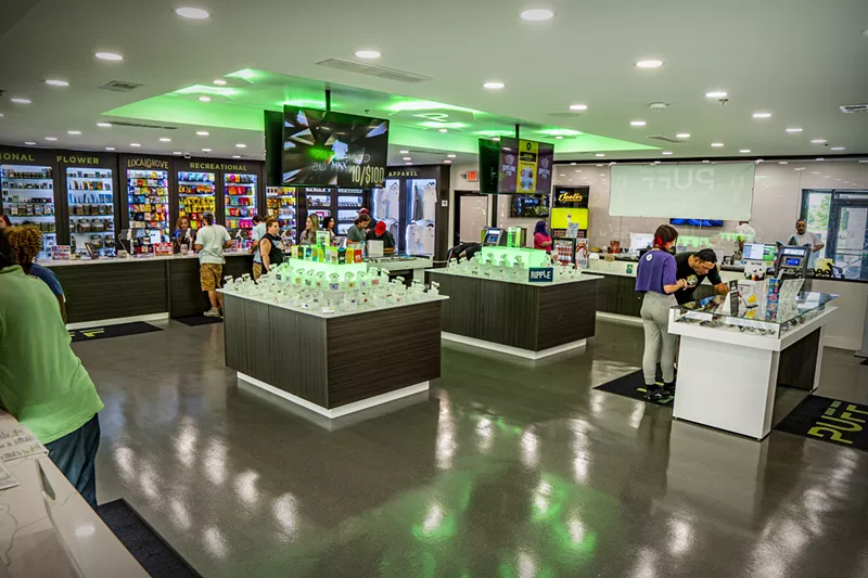Puff Cannabis has seven dispensaries in Michigan. - Courtesy of Puff Cannabis