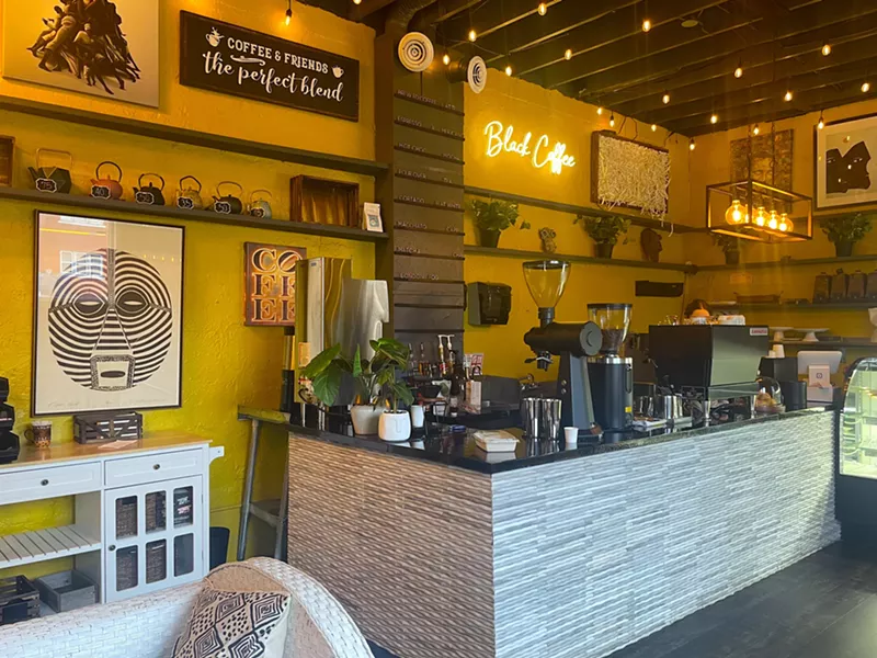 Black Coffee Cafe in Detroit's North End used to be called Kenilworth Cafe because someone thought "Black coffee" it was inappropriate for a black owned business. -Randiah Camille Green