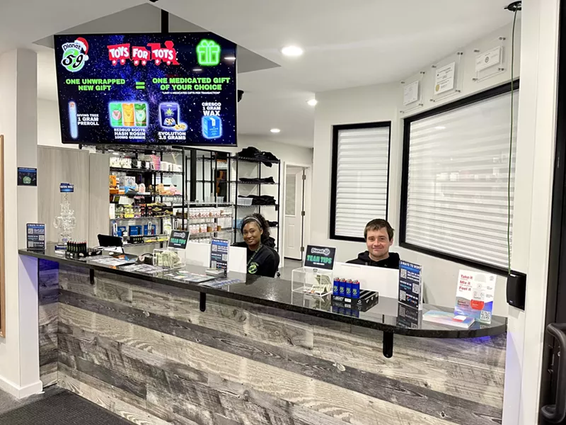 Planet59 is a medical cannabis only dispensary for now. - Courtesy of Mo Boulianne