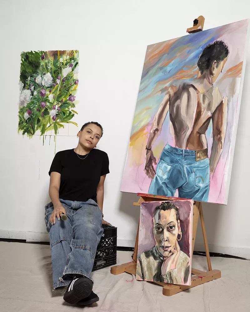 Cydney Camp is a relative newcomer to Detroit’s art scene, but she knows exactly what she’s doing. - CJ Benninger/ Courtesy photo