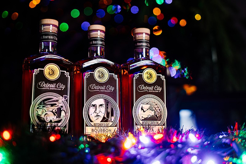 DCD’s award-winning bourbon, whiskey, rye, gin, and vodka will also be on sale for holiday gifts. - Courtesy photo