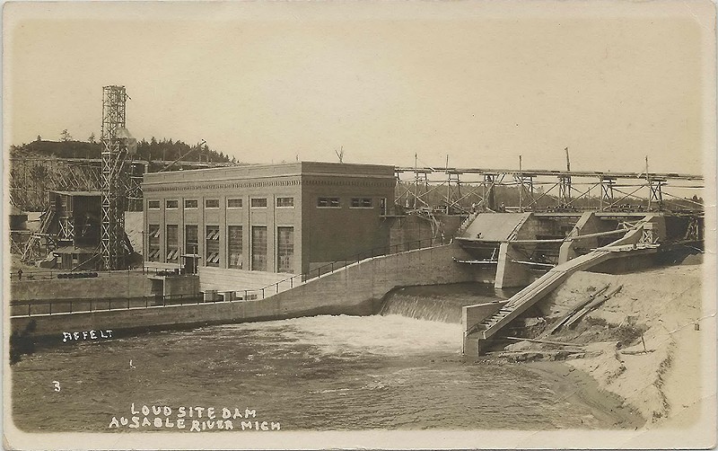 The Loud Dam, which impounds the Au Sable River in Iosco County, is one of 13 historic hydropower dams that could be decommissioned or sold. - UpNorth Memories - Don Harrison, Flickr Creative Commons