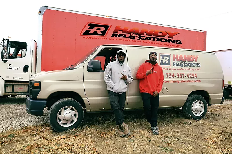 Handy Relocations was founded by Clear Soul Forces members L.A.Z. and Emile Vincent as a way to earn money between touring. - se7enfifteen