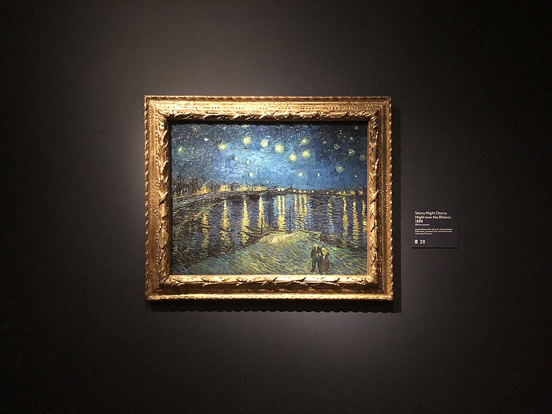 Vincent Van Gogh's “Starry Night” was an 11th-hour addition to Van Gogh in America. - Lee DeVito
