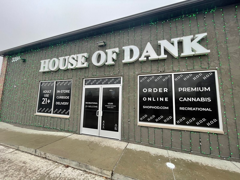 House of Dank's Fort Street location is one of the first adult-use dispensaries in Detroit. - Randiah Camille Green