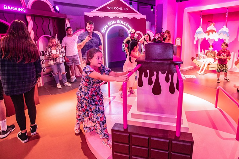 Choco Town, an immersive experience centered around chocolate, will open in Oakland Mall. - Courtesy of Choco Town