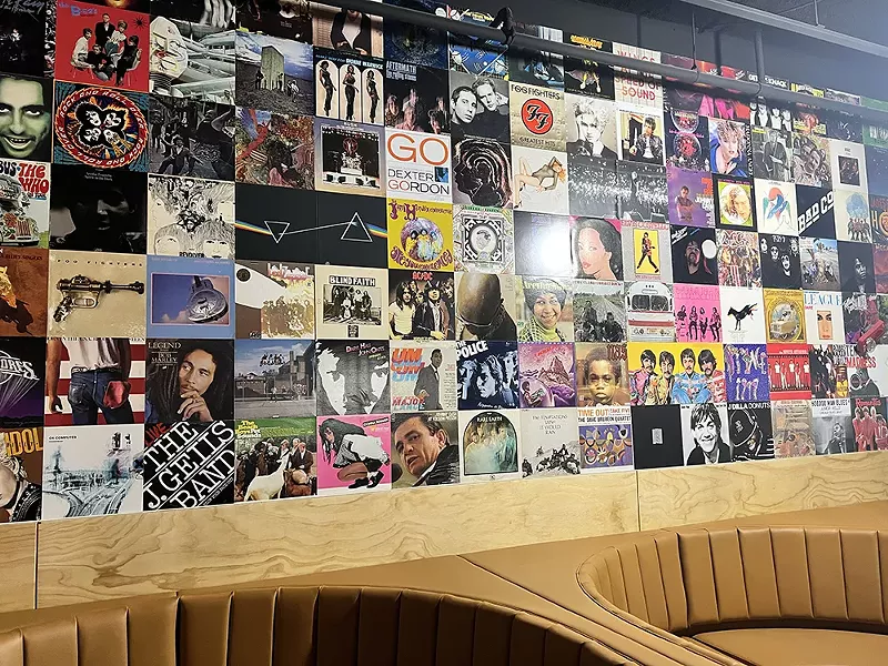 How many classic Detroit records can you spot? - Courtesy photo