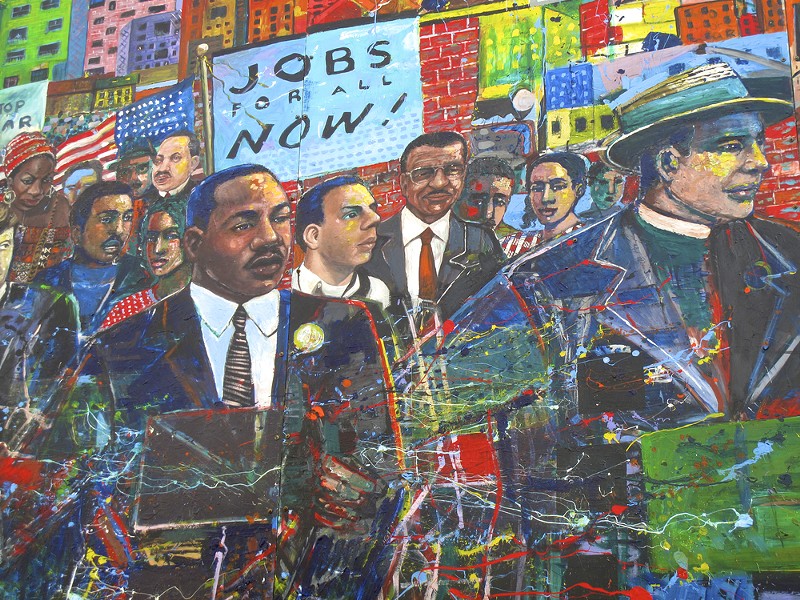 Martin Luther King Jr. mural in Atlanta. - Shutterstock