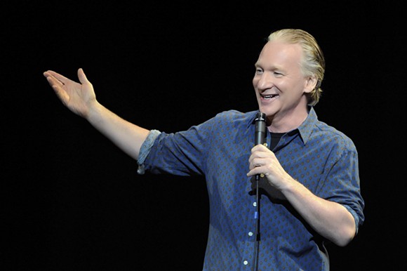 Bill Maher will opine at the Fox on Saturday. Courtesy photo.