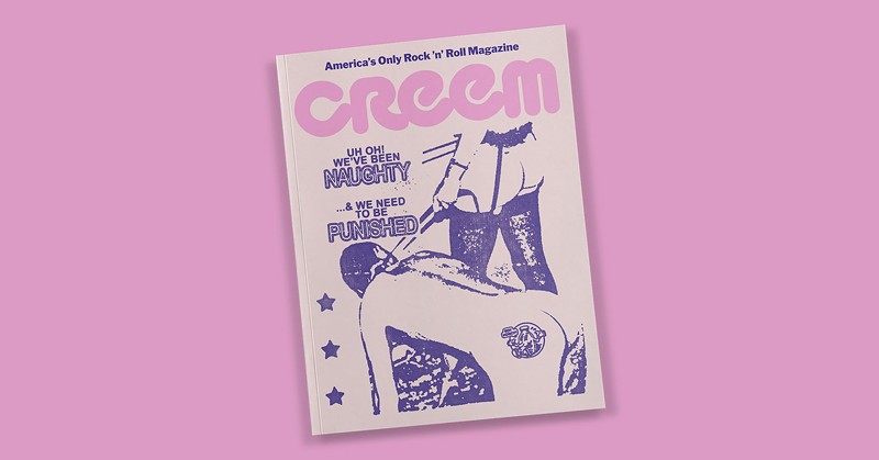 The next issue of Creem magazine features artwork by L.A. artist Iphigenia. - Courtesy photo