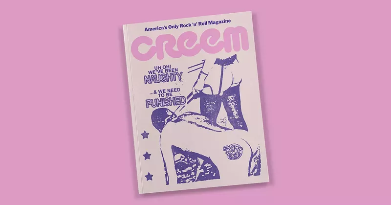 The next issue of Creem magazine features artwork by L.A. artist Iphigenia. - Courtesy photo
