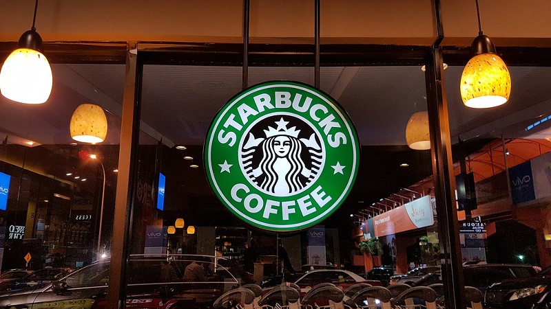 Workers at 12 Michigan Starbucks stores have formed unions. - Shutterstock
