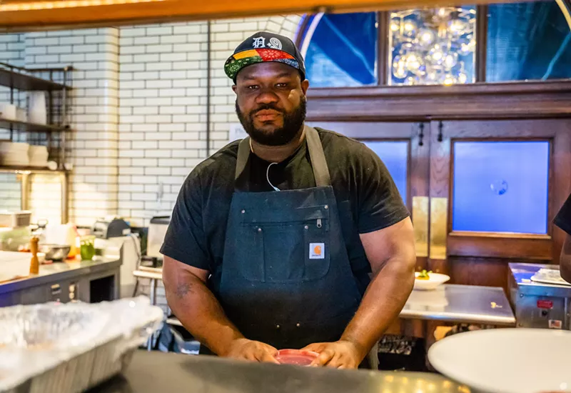 Chef Jermond Booze moved to Detroit hoping he would meet J Dilla in 2004. - Courtesy of Jermond Booze